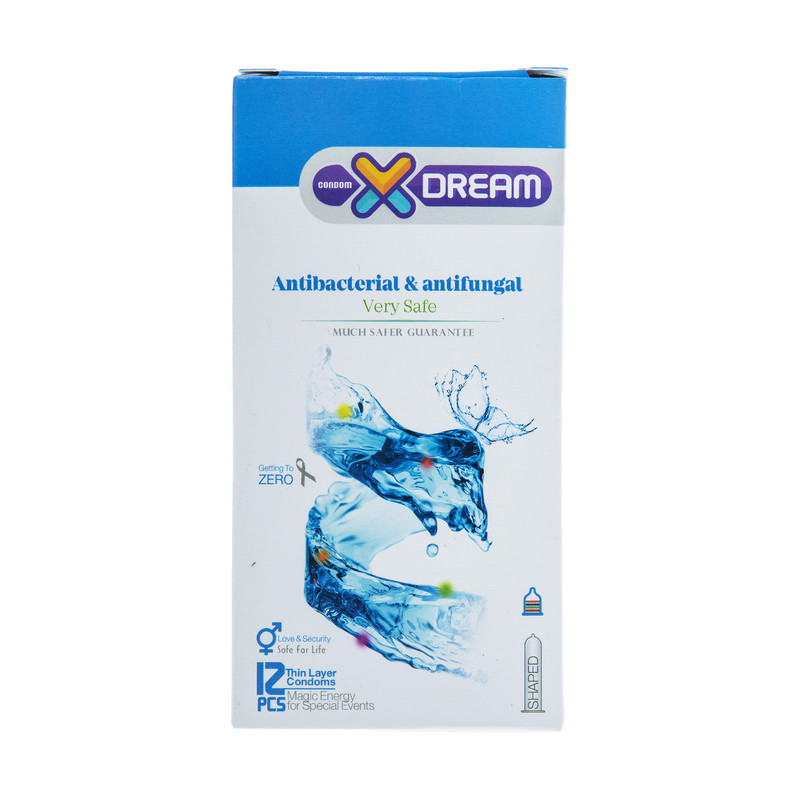 کاندوم آنتی باکتریال ایکس دریم Antibacterial & antifungal