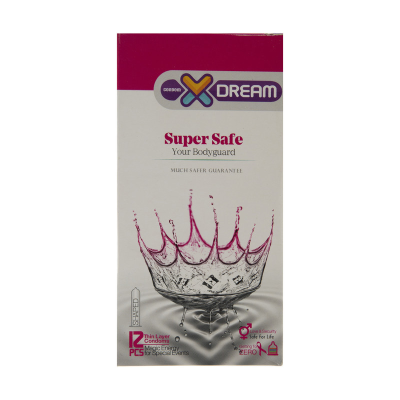 کاندوم بسیار امن ایکس دریم super safe