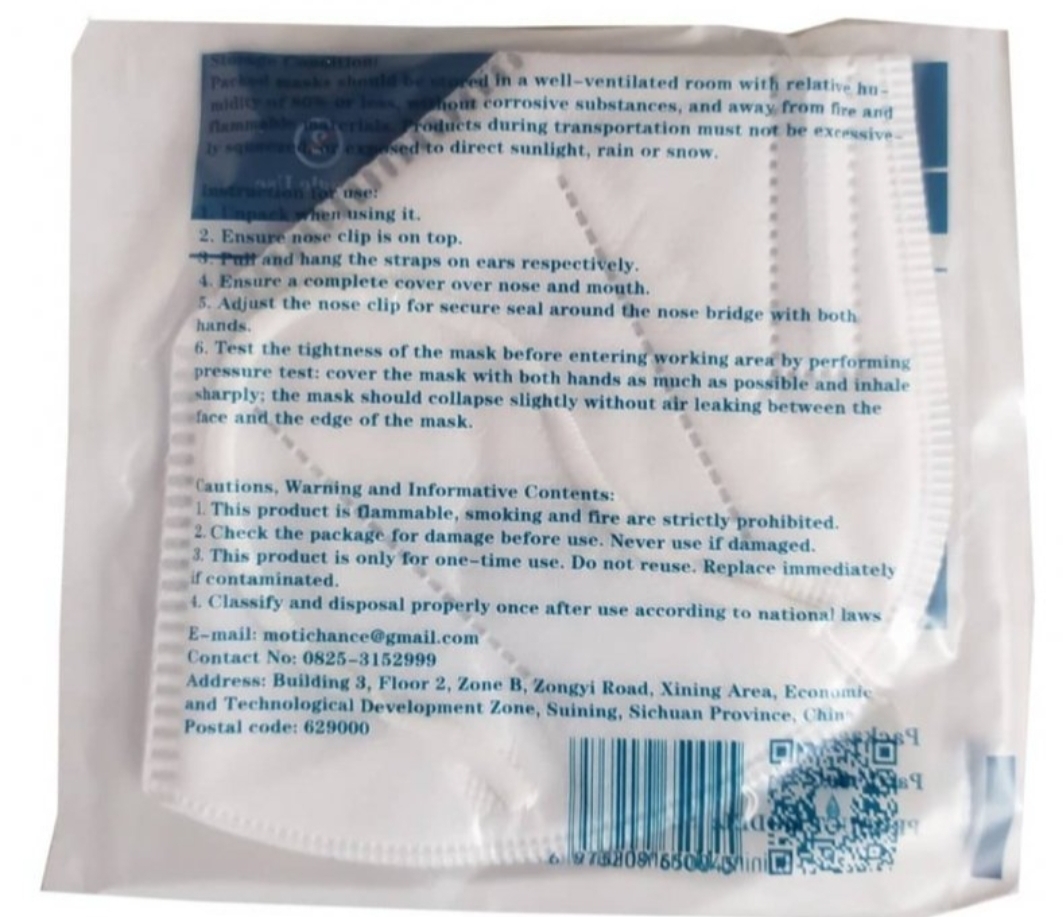 جعبه 25 عددی سوپر ماسک KN95 دلتاپلاس امیکرون سوژیان