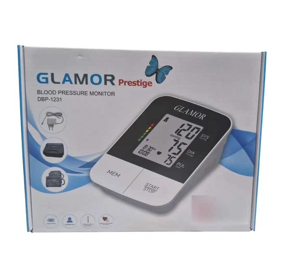 فشارسنج بازویی دیجیتال گلامور مدل DBP-1231