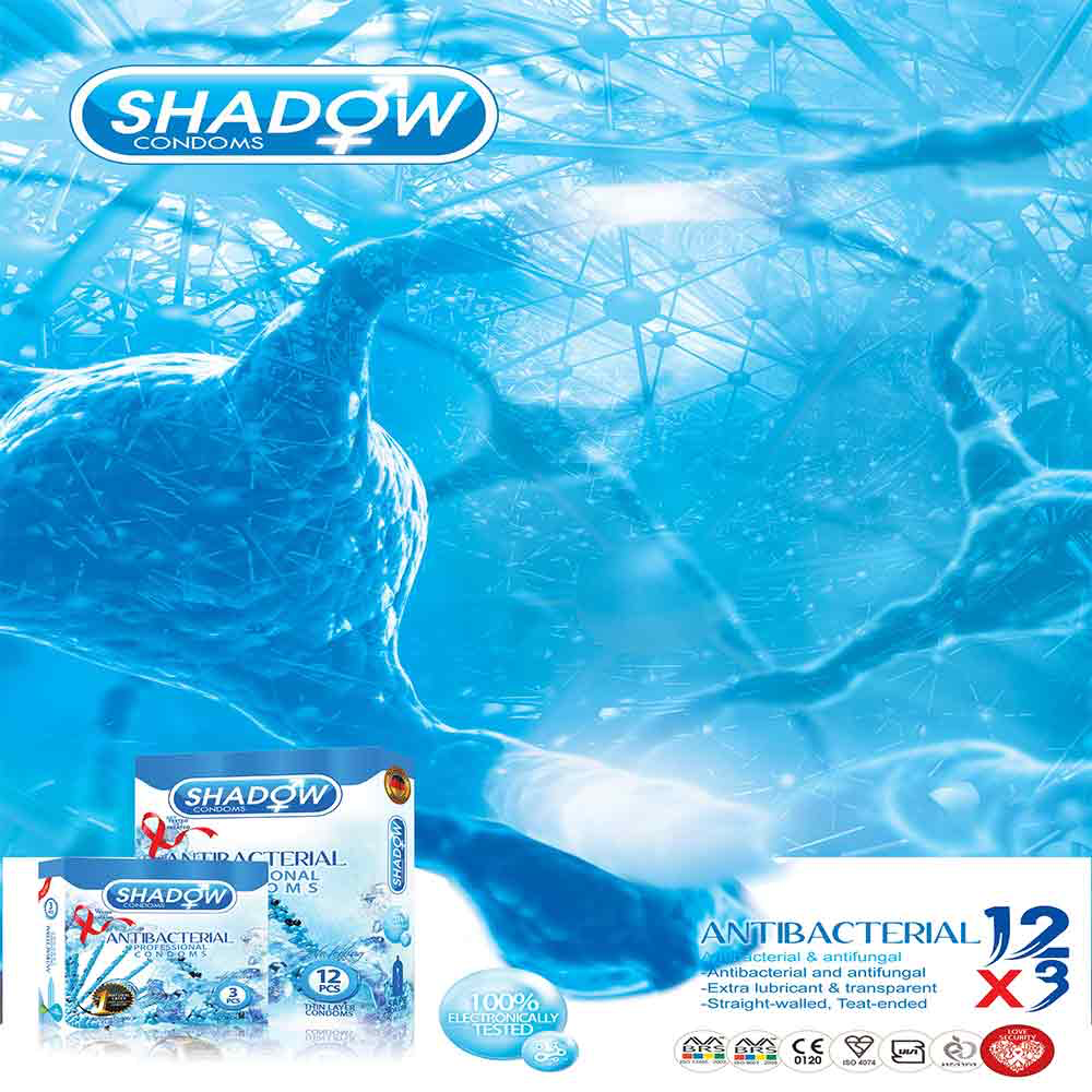 کاندوم Shadow مدل Antibacterial