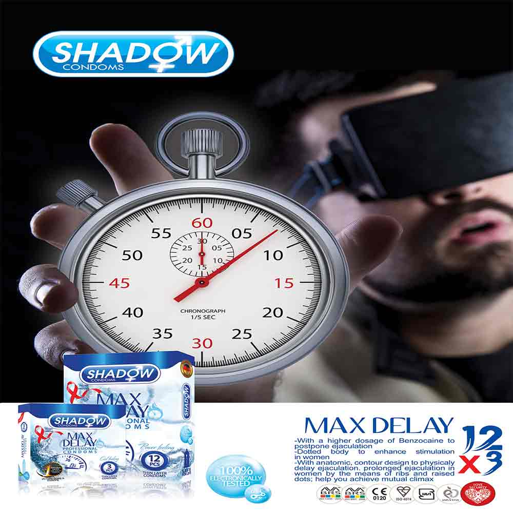 کاندوم تاخیری مکس شادو Max Delay