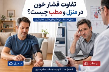 چرا فشار خون در منزل و مطب متفاوت است؟