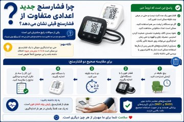 چرا فشارسنج هر بار عدد متفاوتی نشان می دهد